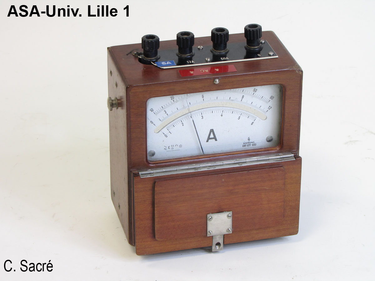 Ampèremètre ferromagnétque Siemens_1