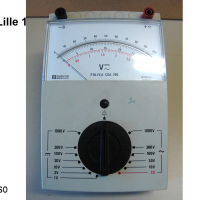 Voltmètre magnétoélectrique à redresseur Chauvin Arnoux_1