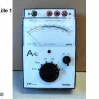 Ampèremètre magnétoélectrique à redresseur_1